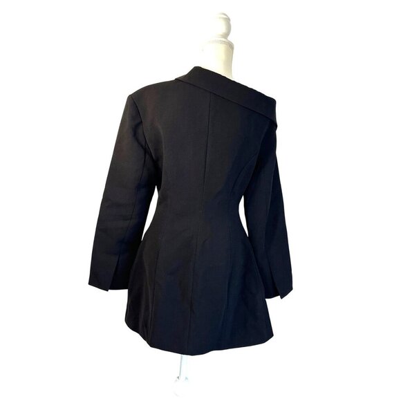 Atoir The Gisele Blazer Dress in Black Large New Womens Jacket Mini Cocktail - Picture 8 of 15